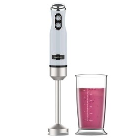 Cecotec Blender Mixeur Power RetroBlue 1200MAX. Puissance Maximale 1200 W, Technologie CrossBlades, 4 Feuilles Revêtues en Ti