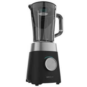 Cecotec Mixeur Power Black Titanium 1300Max B. 1300 W, 2 Vitesses, 4 Lames Black Titanium Coated Blade and 1,5 L Capacity Jug