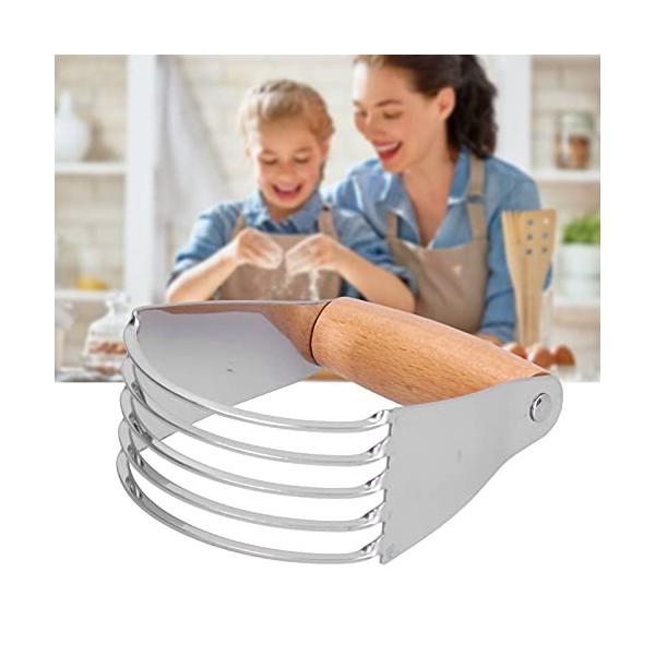 Mélangeur à pâtes, sûr et sain à utiliser, poignée confortable et douce pour la maison, la cuisine, le restaurant couleur bo