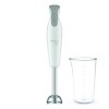 Moulinex Mixeur plongeant, 600 W, 2 vitesses, Poignée ergonomique, Pied antiéclaboussures inox & Hachoir électrique, 400 ml, 