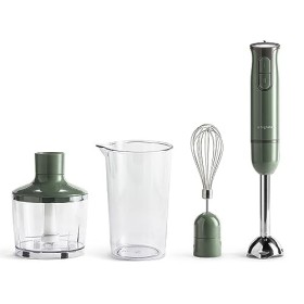 Tognana Iridea Hand Blender with Beater Whisk, 600 ml Tumbler and 500 ml Chopper, Sage Green