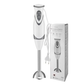 Mélangeur de plongée 300 W, Mixeur Hachoir avec mode Turbo et lames en acier inoxydable, facile à nettoyer