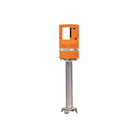 Dynamic Mixeur monobloc 600 W MX91, orange, longueur de la tige : 410 mm/16,1 pouces, vitesse unique 9 500 tr/min, mélange ju