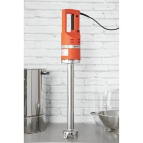 Dynamic Mixeur monobloc 600 W MX91, orange, longueur de la tige : 410 mm/16,1 pouces, vitesse unique 9 500 tr/min, mélange ju