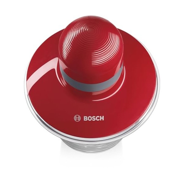 Bosch Electroménager MMR08R2 Hachoir, 400 W, 0.8 liters, Rouge
