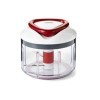 Zyliss E910015 Easy Pull Hachoir Manuel, 750ml, 3 Lames en acier inoxydable, Hacher, Découper, Mixer, Légumes, Viandes, Noix,