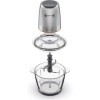 Kenwood EasyChop+ CHP62.400SI, Tritatutto con Sistema di Lame Quad Blade in Acciaio Inox, Sistema di Controllo, Tritaghiaccio