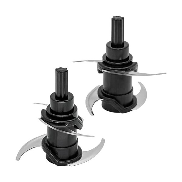 Lot de 2 lames de rechange pour hachoir professionnel Ninja [NJ1002UKBK] empilables 200 W, accessoires de robot de cuisine Ni