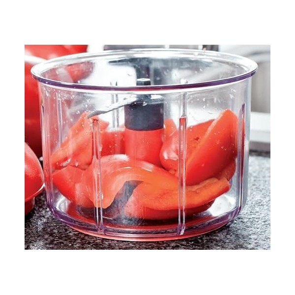 Moha Hachoir ultra rapide 6915019, Taille unique, Gris et Anthracite