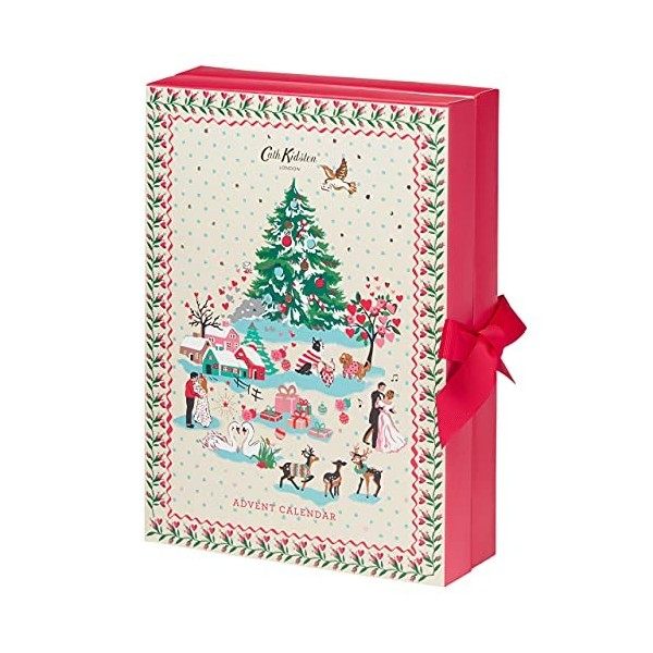 Cath Kidston Beauty Shine Bright Calendrier de lAvent 2021 avec 24 friandises pour le bain et le corps