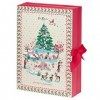 Cath Kidston Beauty Shine Bright Calendrier de lAvent 2021 avec 24 friandises pour le bain et le corps