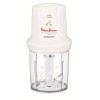 Moulinex DJ300110 Mini Hachoir Electrique Moulinette Compact avec Couvercle Saupoudreur Blanc 270 W