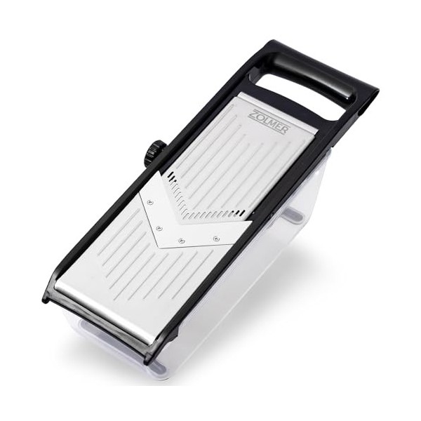 ZOLMER® Coupe-oignons - Hachoir manuel avec cordon en tant que coupe-légumes - Hachoir multi-légumes - Capacité 500 ml - Hach