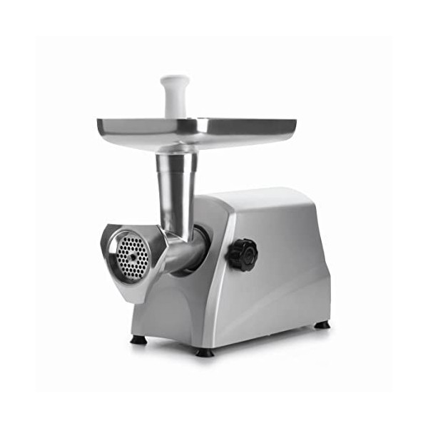 Lacor - 69368 - Hachoir à viande professionnel en aluminium 250 W - Gris, Sans Couleur