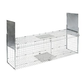 KERBL Piège Pliant à Deux Entrées pour Élevage/Agriculture 100 x 28 x 28 cm