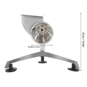 Coupe-Légumes à Manivelle Multifonction, Hachoir à Légumes, Râpe, Robot Culinaire avec 5 Lames en Acier Inoxydable, Robot Cul