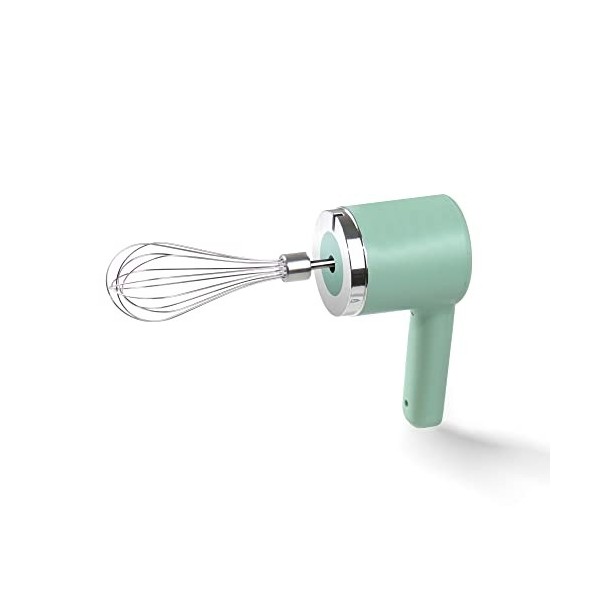 JATA HSET1234 Mixeur pour enfants sans fil et rechargeable Chef Bosquet, 5 vitesses, avec hachoir de 300 ml, avec moule en si