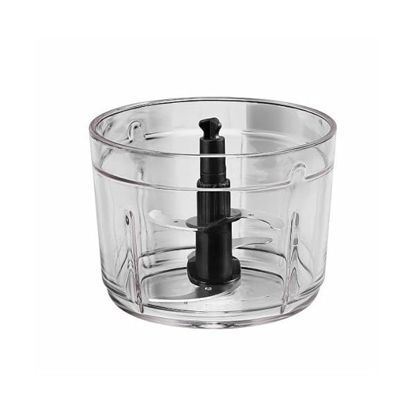 Tognana Hachoir sans fil et rechargeable Ligne Avantspace Dimensions : 14,5 x 14,5 x 23 cm, Noir
