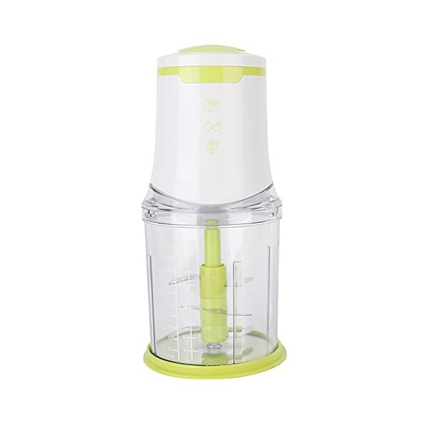 Aliments Processeur, 1L Capacité Électrique Moi à Presse-purée & Légume Hachoir pour Hacher/Purée, Portable Mini Cuisine Déch