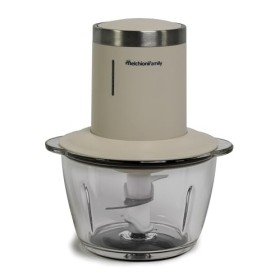 Melchioni Family | Wiederaufladbarer kabelloser elektrischer Zerkleinerer, 1,2 Liter Glasbehälterkapazität, zweischichtige Kl