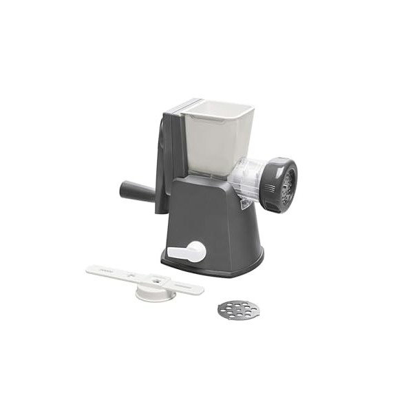 Lurch 200500 Base&Soul Hachoir Plastique/Acier Inoxydable Gris/Blanc 20 x 15 x 10 cm