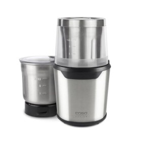 CASO UZ 200 - Broyeur multi-usages design, broyeur électrique, récipient, lame de frappe et boîtier en acier inoxydable durab