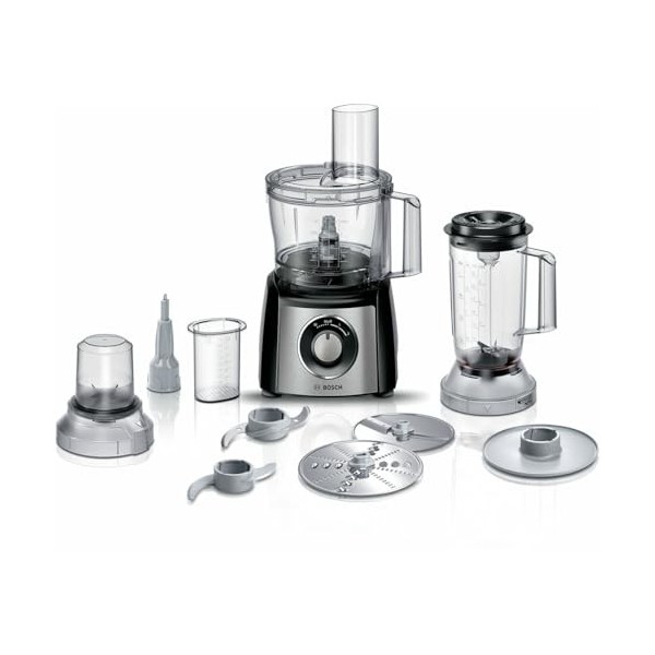 Bosch Electroménager - MultiTalent 3 MCM3501M – Robot de cuisine polyvalent avec plus de 50 fonctions – 800 W – Capacité de 2