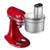 KitchenAid Accessoire Robot Ménager - 5KSM2FPA - Robot Cuisine Multifonctions pour Robot Pâtissier - Coupe Légumes en Tranche