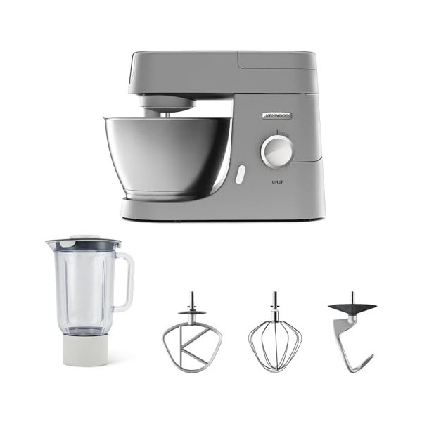 Robot pâtissier KENWOOD Chef KVC3110S - Gris argenté - 1000 W