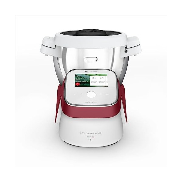 Moulinex Robot cuiseur, Recettes illimitées, Ecran tactile, Instructions étape par étape et tutoriels, 17 modes de fonctionne