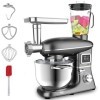 HYUNDAI Robot pâtissier multifonctions 1500W Bol 6.2L blender et hachoir- Temps programmable