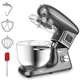 HYUNDAI Robot pâtissier multifonctions 1500W Bol 6.2L blender et hachoir- Temps programmable