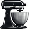 KitchenAid BUNDLE Machine de cuisine avec tête de moteur rabattable 4,3 l – Classic 5K45SS + coupe-légumes 5KSMVSA 