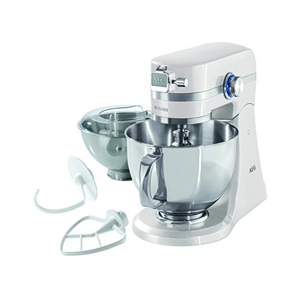 AEG 2089050 Egg Shell Robot de Cuisine Blanc