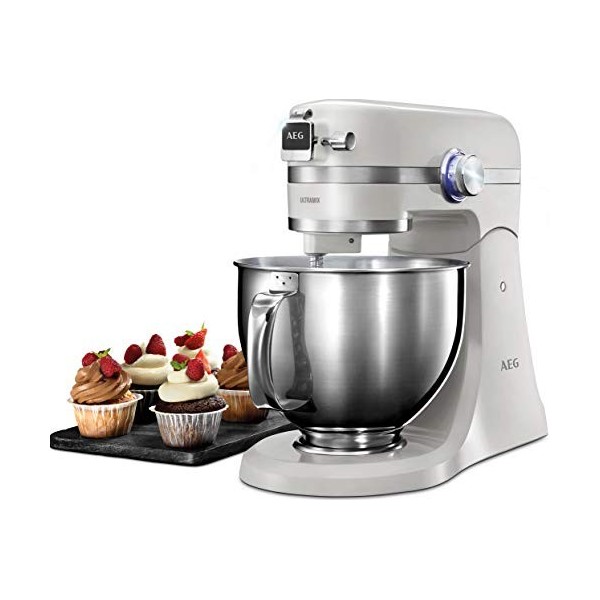 AEG 2089050 Egg Shell Robot de Cuisine Blanc