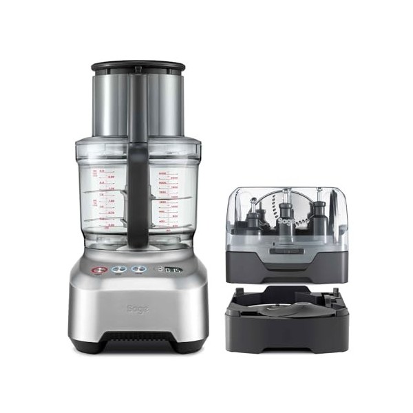 Le robot de cuisine Sage the Kitchen Wizz 16 Peel & Dice, SFP820BAL, Aluminium brossé