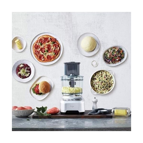 Le robot de cuisine Sage the Kitchen Wizz 16 Peel & Dice, SFP820BAL, Aluminium brossé