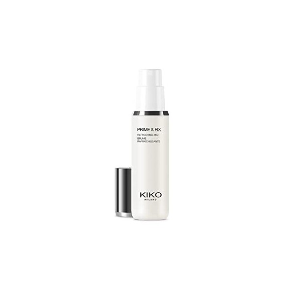 KIKO Milano Prime & Fix Refreshing Mist | Spray Multifonction : Base Rafraîchissante Et Fixateur De Maquillage 2 En 1