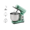 Bestron Robot Patissier, Robot pâtissier super silencieux 65 dB , Robot de cuisine 4-en-1, bol de 6 litres, inclus crochet p