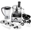 ProfiCook PC-KM 1063 Robot de cuisine compact avec boîtier en acier inoxydable, couper, pétrir, mixer, presse-agrumes, 1.2L, 