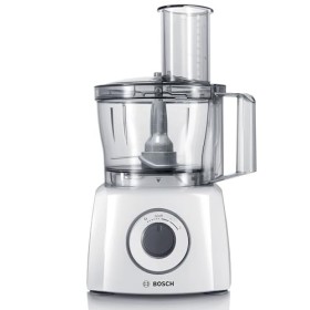 Bosch Electroménager - MCM3200W Robot de Cuisine MultiTalent 3, 800 W, 2.3 litres, 2 vitesses + fonction pulse, Blanc/Gris