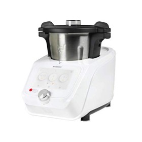 Unbekannt SilverCrest Monsieur Cuisine Connect Robot-cuiseur avec accessoires standards Weiß
