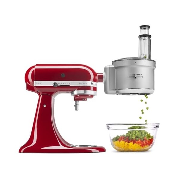 KitchenAid KSM2FPA Food Processor Attachment with Commercial Style Dicing Kit by KitchenAid