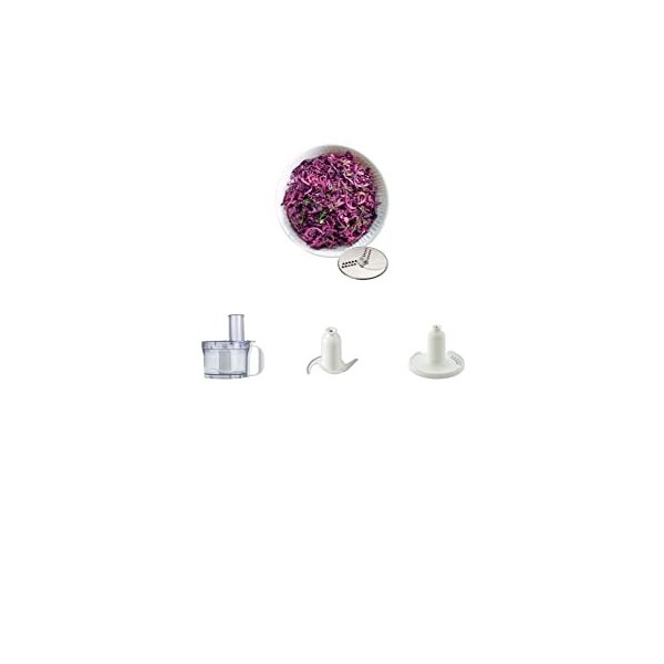 Kenwood FDP300WH MultiPro Compact Robot de cuisine, 800 W, 2,1 L, plastique, blanc