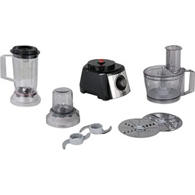 Bosch Haushalt MCM3PM386 Robot de cuisine 900 W acier inoxydable, noir