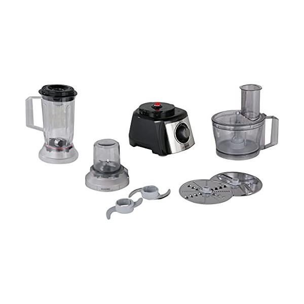 Bosch Haushalt MCM3PM386 Robot de cuisine 900 W acier inoxydable, noir