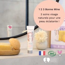 Omum - 1,2,3. Bonne Mine - Coffret de soins visage 100% naturels grossesse & post-grossesse - Bio
