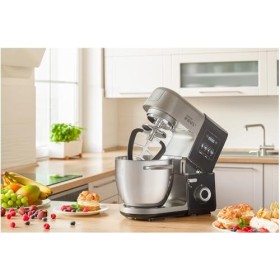 Sencor Robot Pâtissier Multifonctions Suréquipé STM 8950 - Robot Cuisine Puissant 1800W, Bol Inox 6,7L, Panneau de Commande L