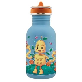 Botella Acero Tapón Flow Robot Eco 0,5 L