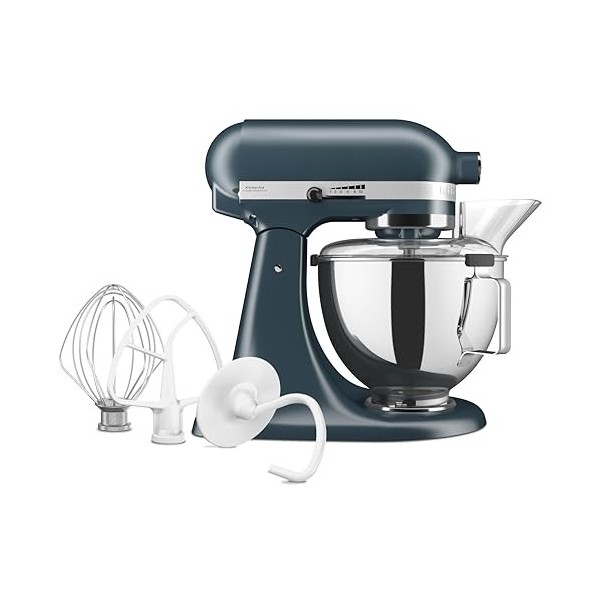 KitchenAid ROBOT PÂTISSIER MULTIFONCTION 4,3 L - 5KSM95PSEBS, Bleu